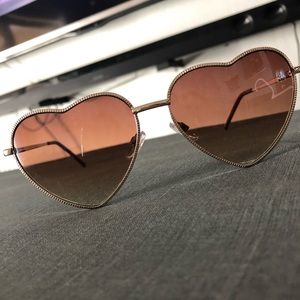 Heart shaped aviators